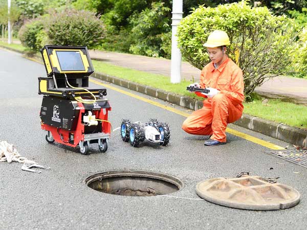 舞钢管道机器人检测