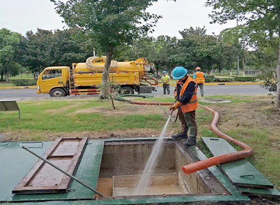 舞钢化油池清理
